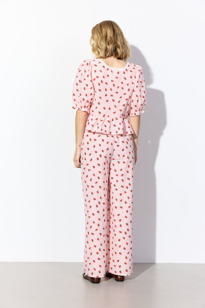 HUNKØN Ruth Trousers Trousers Pink