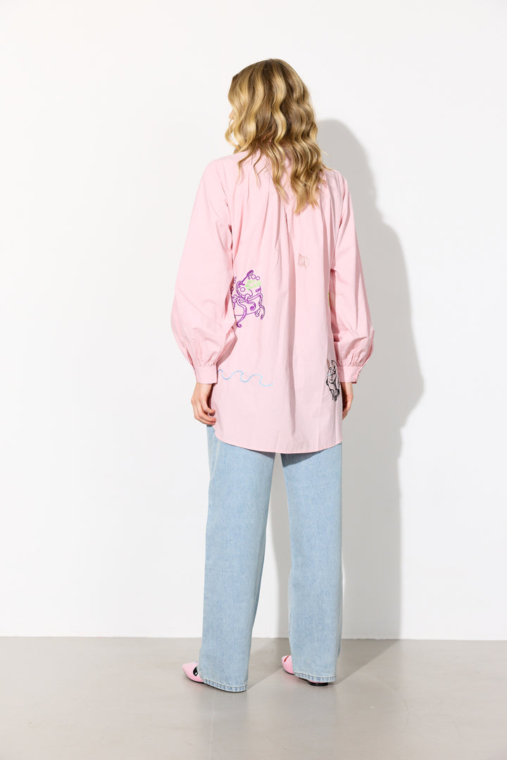 HUNKØN Sasha Shirt Shirts Rose