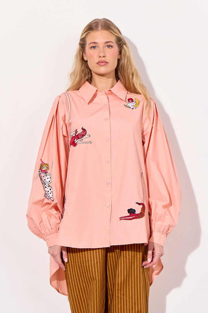 HUNKØN Sasha Shirt Shirts Peach