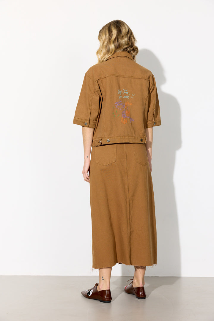 HUNKØN Suki Jacket Jackets Caramel