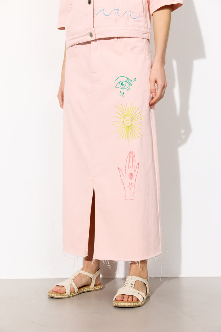 HUNKØN Suki Skirt Skirts Rose