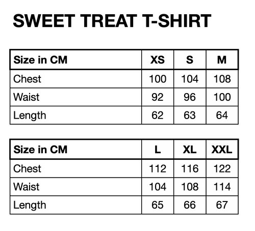 HUNKØN Sweet treat T-shirt T-shirts Soft Pink