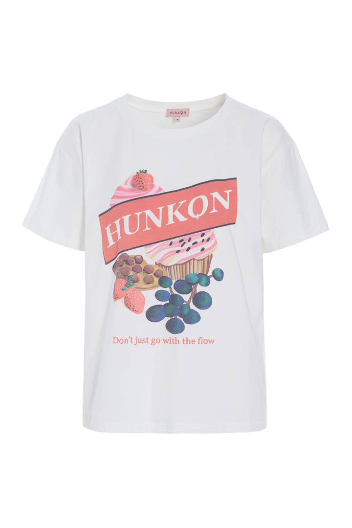 HUNKØN Sweet treat T-shirt T-shirts White