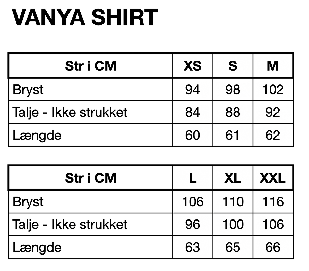 HUNKØN Vanya Shirt Shirts Black