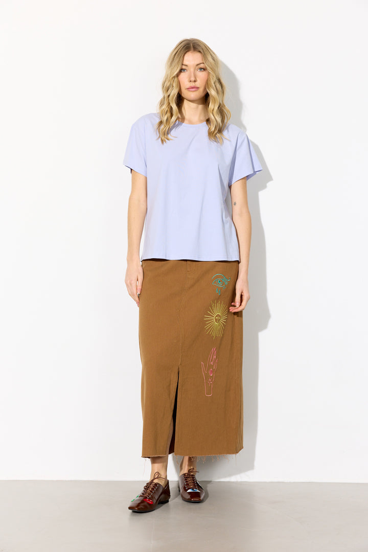 HUNKØN Vibe T-shirt T-shirts Blue