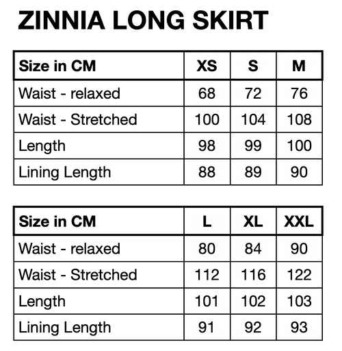 HUNKØN Zinnia Long Skirt Skirts Dusty Rose