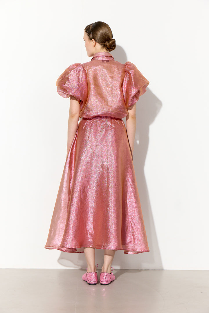 HUNKØN Zinnia Shirt Shirts Dusty Rose
