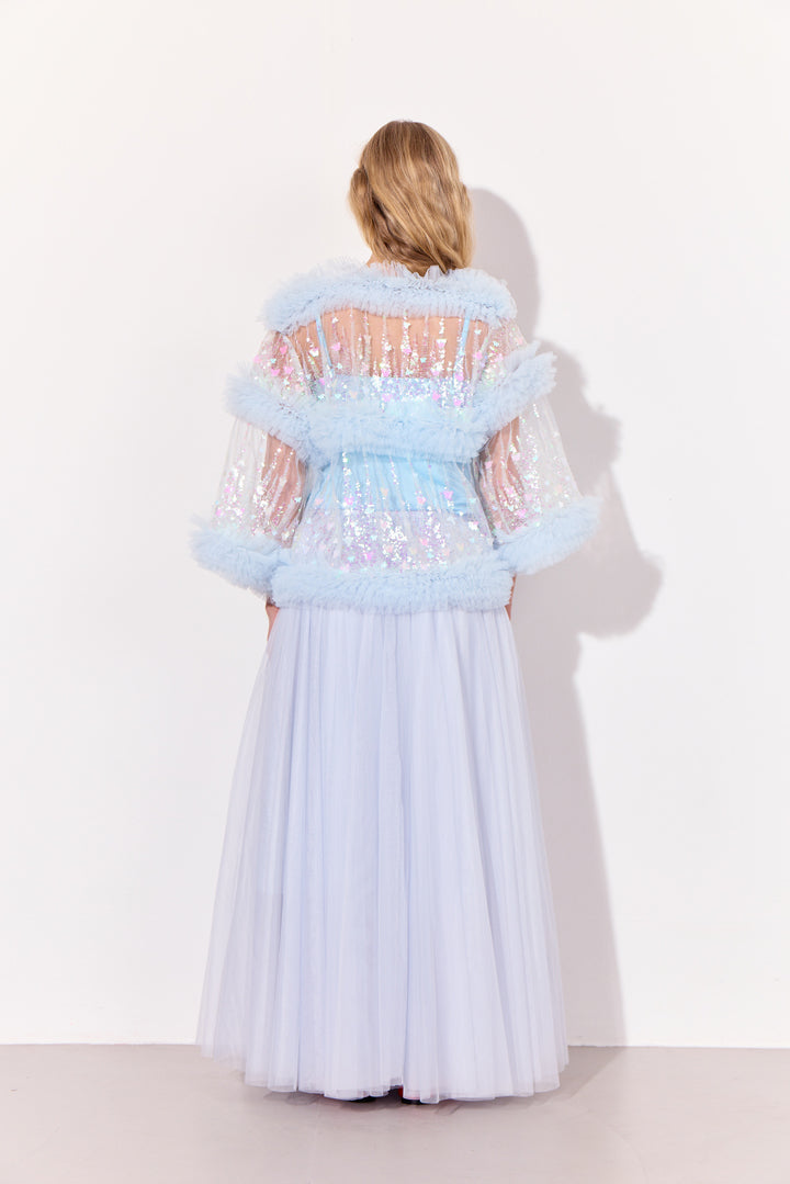 HUNKØN Bridget Shirt Shirts Soft Blue