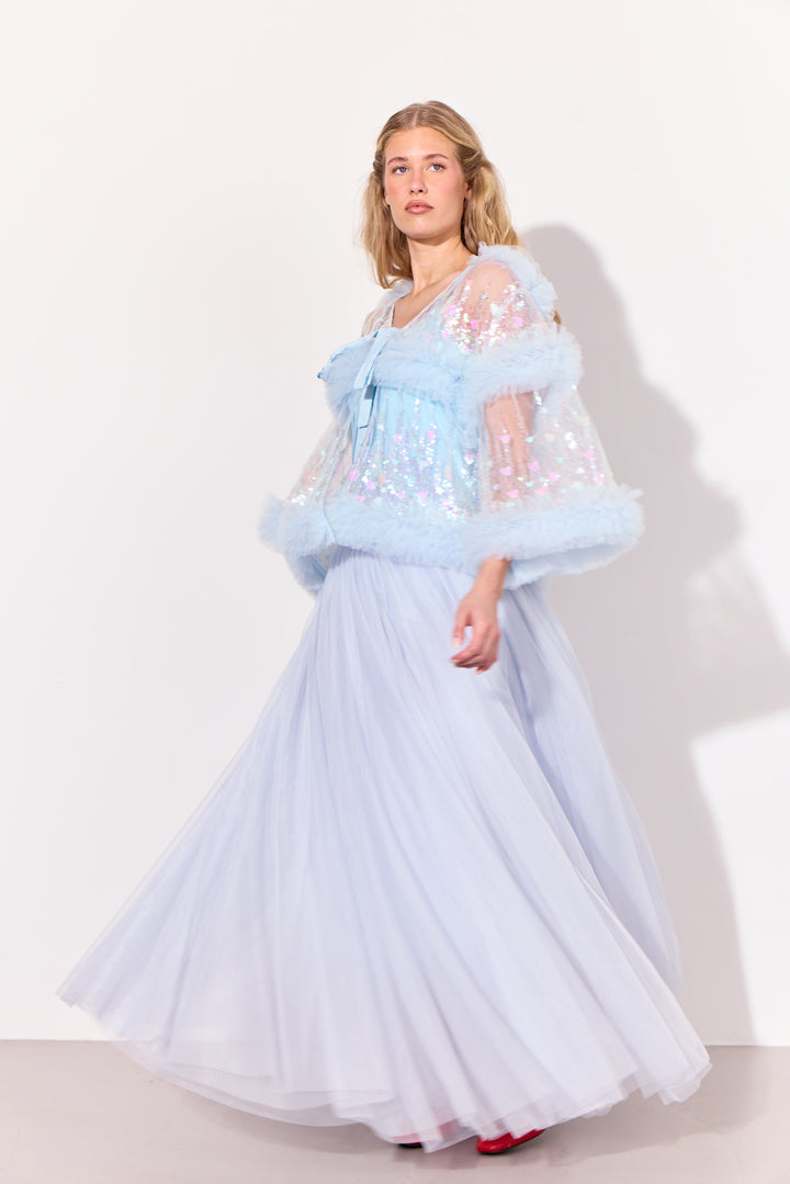 HUNKØN Bridget Skirt Skirts Soft Blue