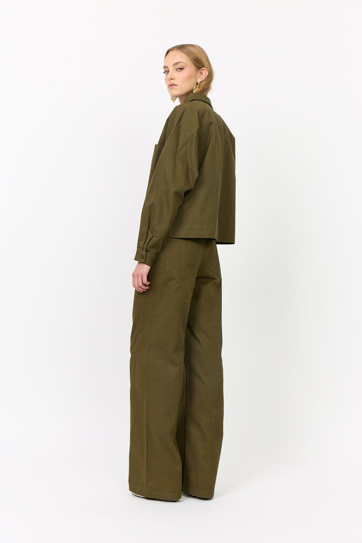 HUNKØN Camden Shirt Shirts Hunter Green