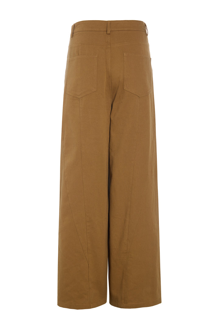 HUNKØN Camden Trousers Trousers Brown