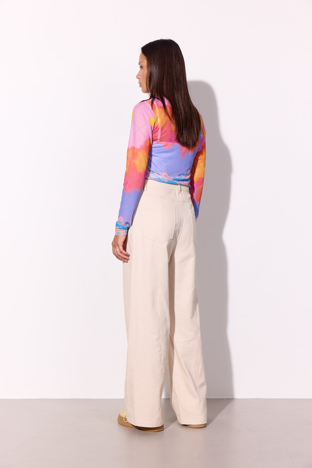 HUNKØN Camden Trousers Trousers Cream