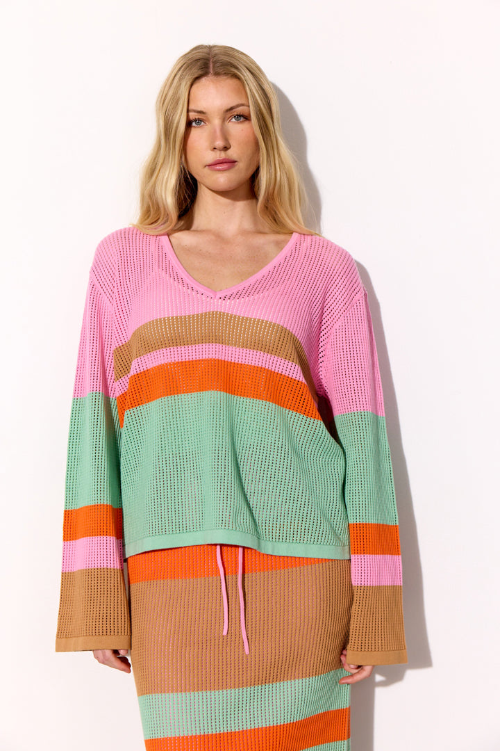 HUNKØN Capri Blouse Blouses IceCream