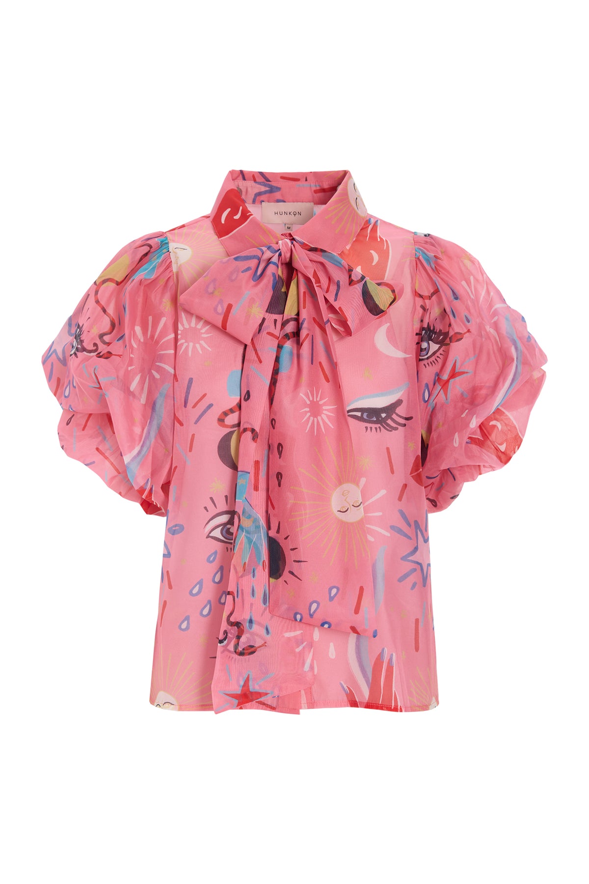HUNKØN Carly Shirt Shirts Graffiti Art Print