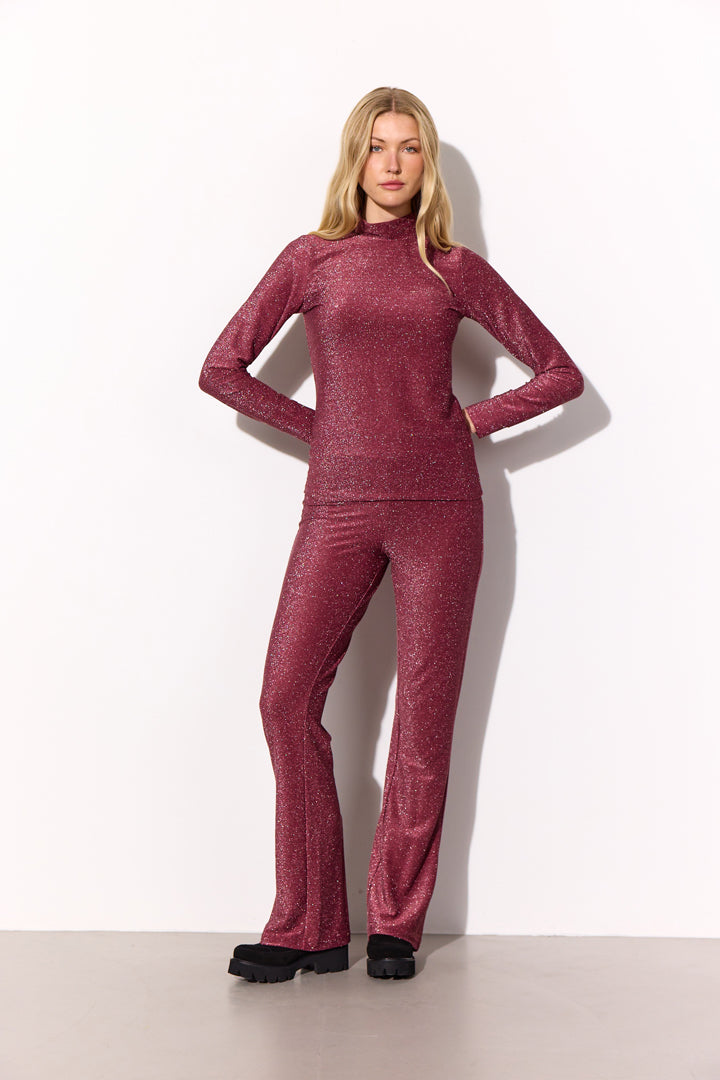 HUNKØN Cattia Blouse Blouses Bordeaux