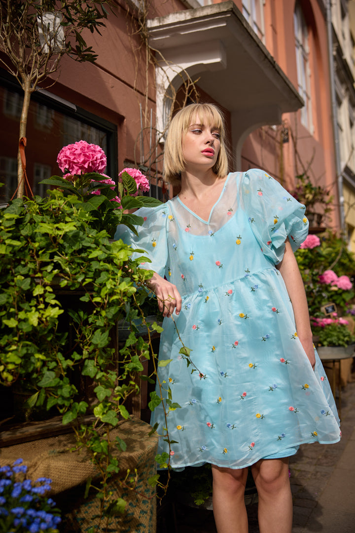 HUNKØN Conny Dress Dresses Blue
