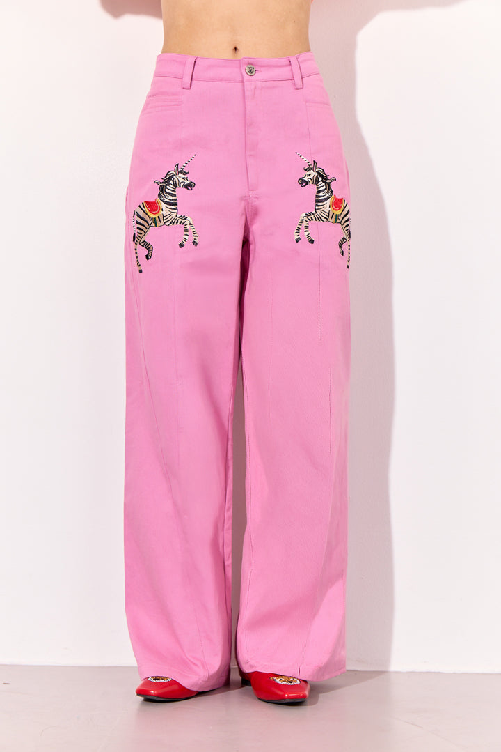 HUNKØN Electra Trousers Trousers Pink