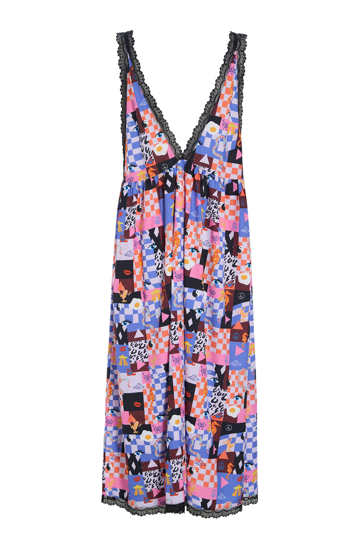 HUNKØN Ellen Dress Dresses Multiverse Art Print