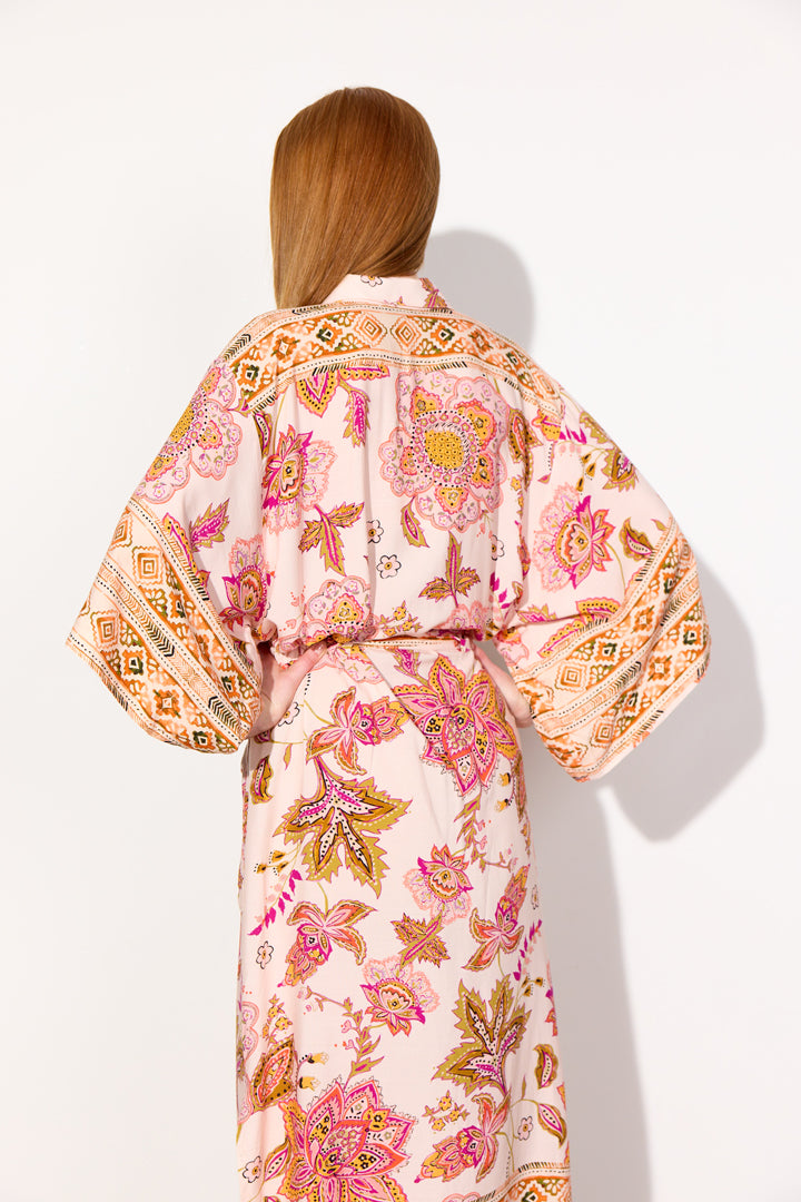 HUNKØN Helene Kimono Kimonos Coral