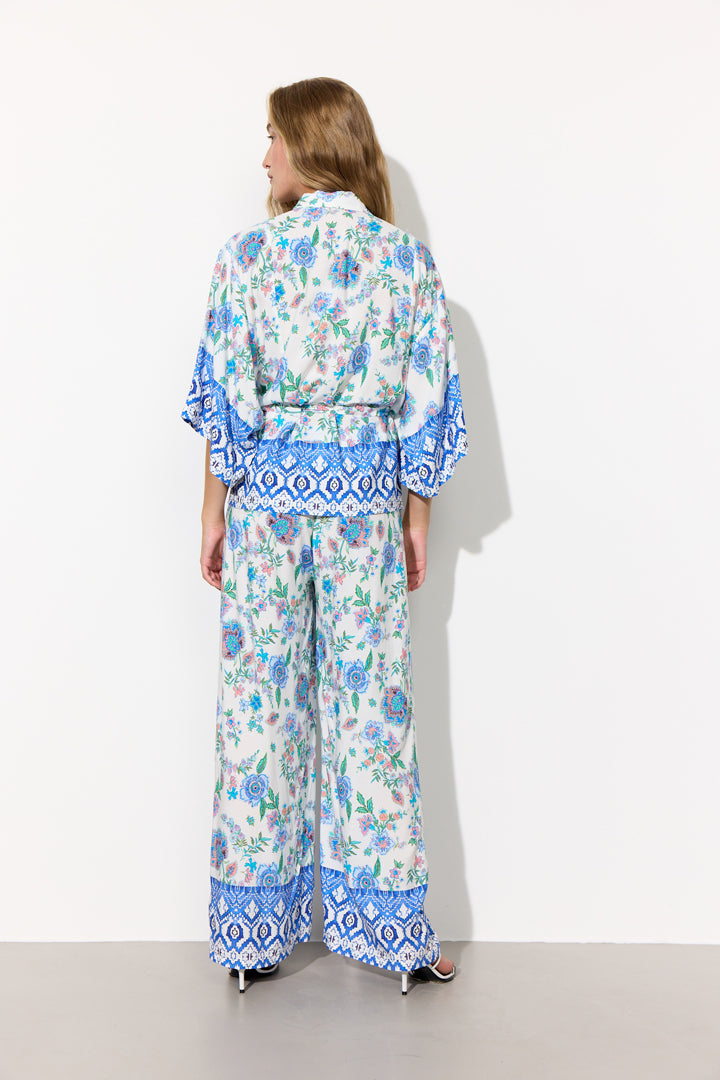HUNKØN Helene Shirt Shirts Blue