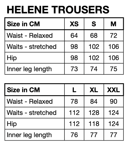 HUNKØN Helene Trousers Trousers Berry