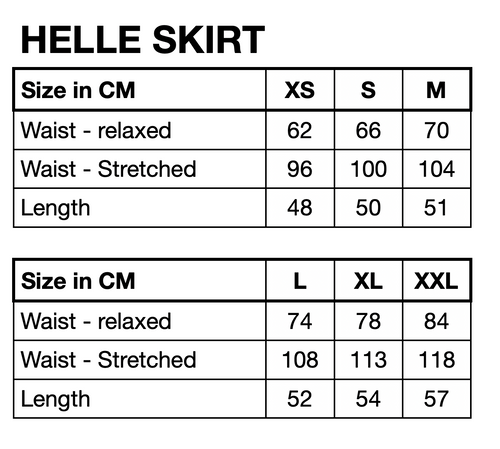 HUNKØN Helle Skirt Skirts Floral