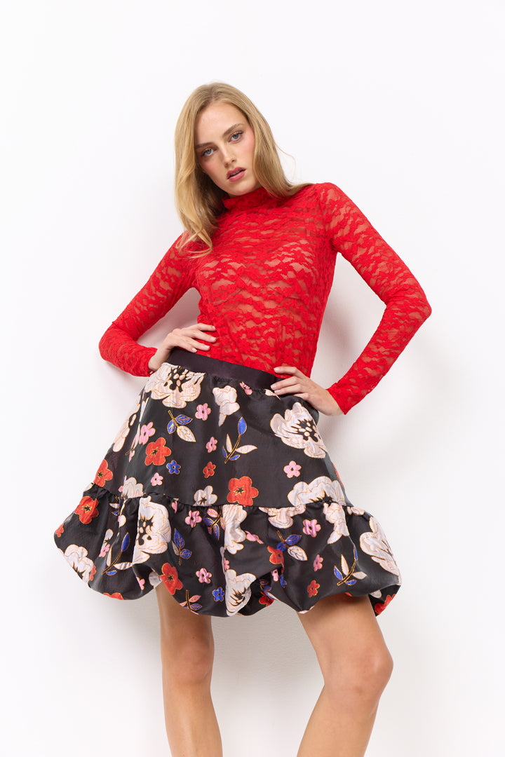 HUNKØN Helle Skirt Skirts Floral