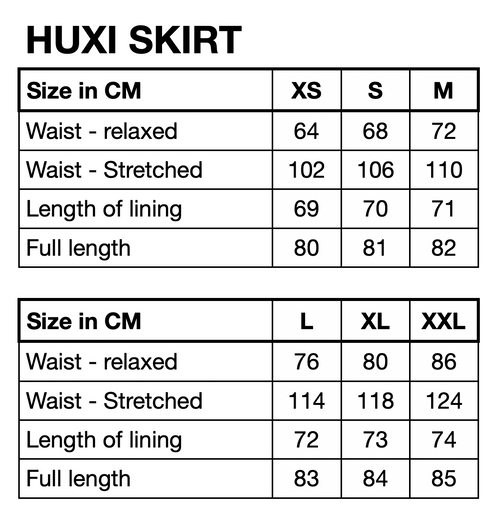 HUNKØN Huxi Skirt Skirts Black