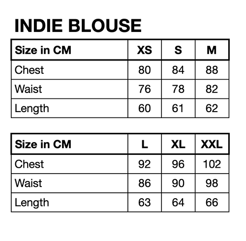 HUNKØN Indie Blouse Blouses Brown Striped