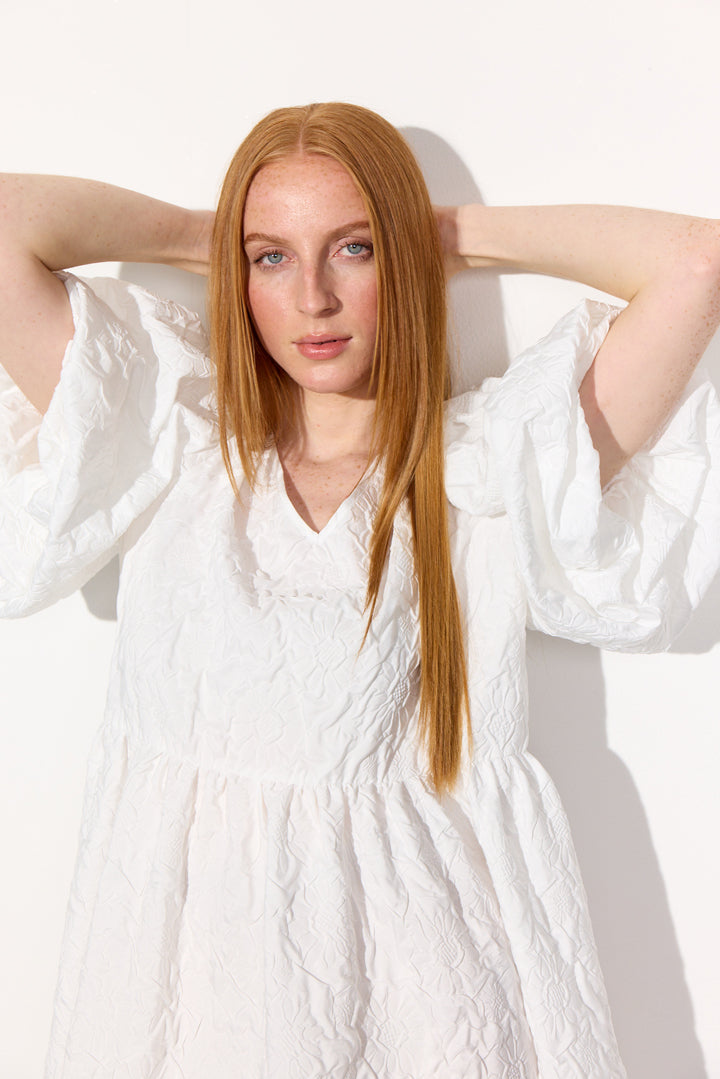 HUNKØN Jamie dress Dresses White