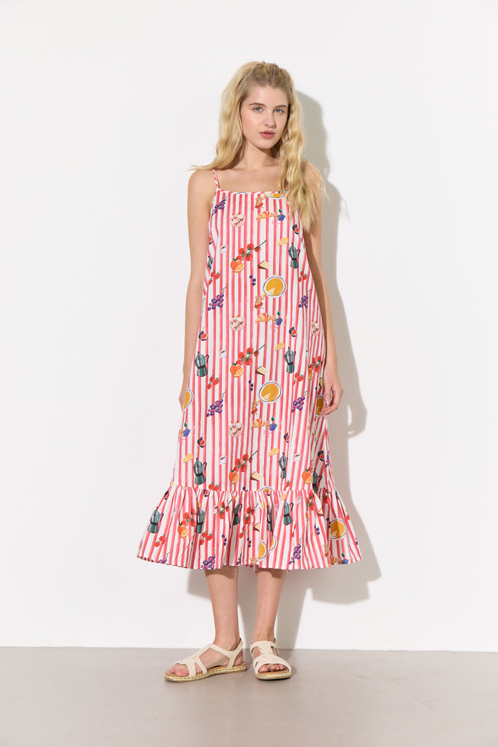 HUNKØN Jess Dress Dresses Picnic Art Print