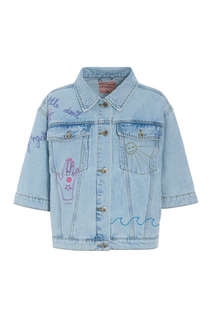 HUNKØN Kenna Denim Jacket Jackets Light Denim
