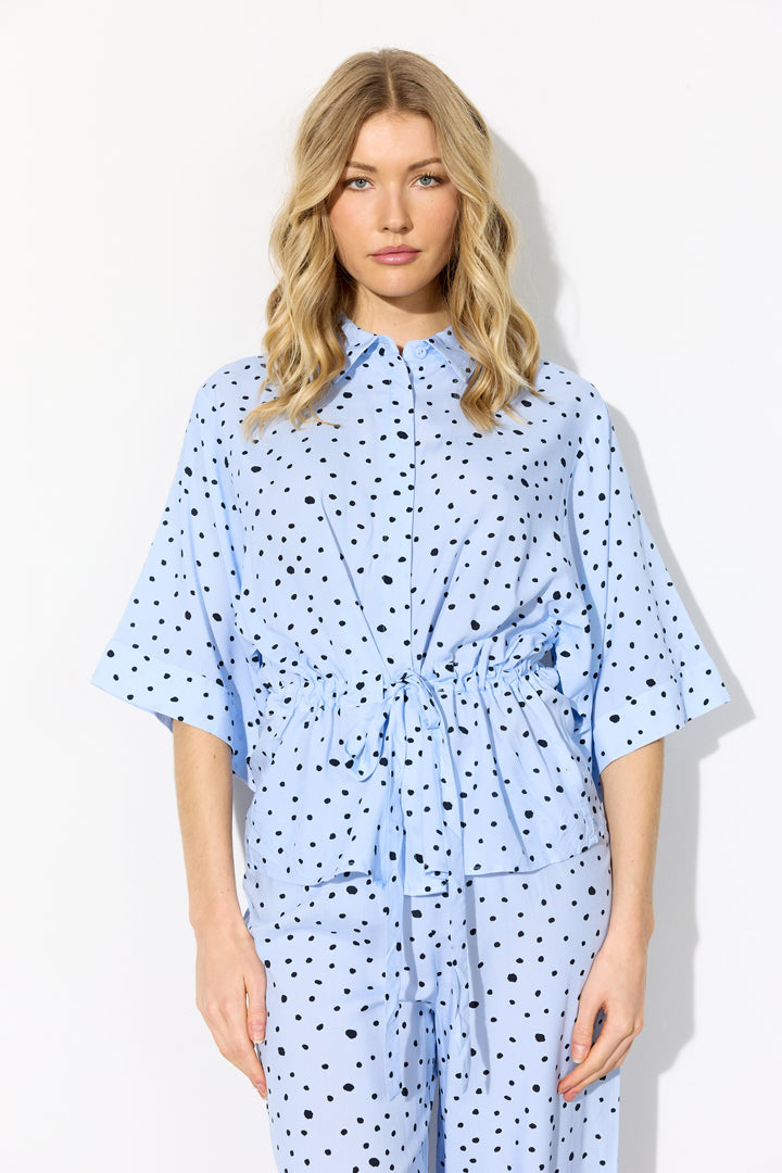 HUNKØN Kris Shirt Shirts Blue
