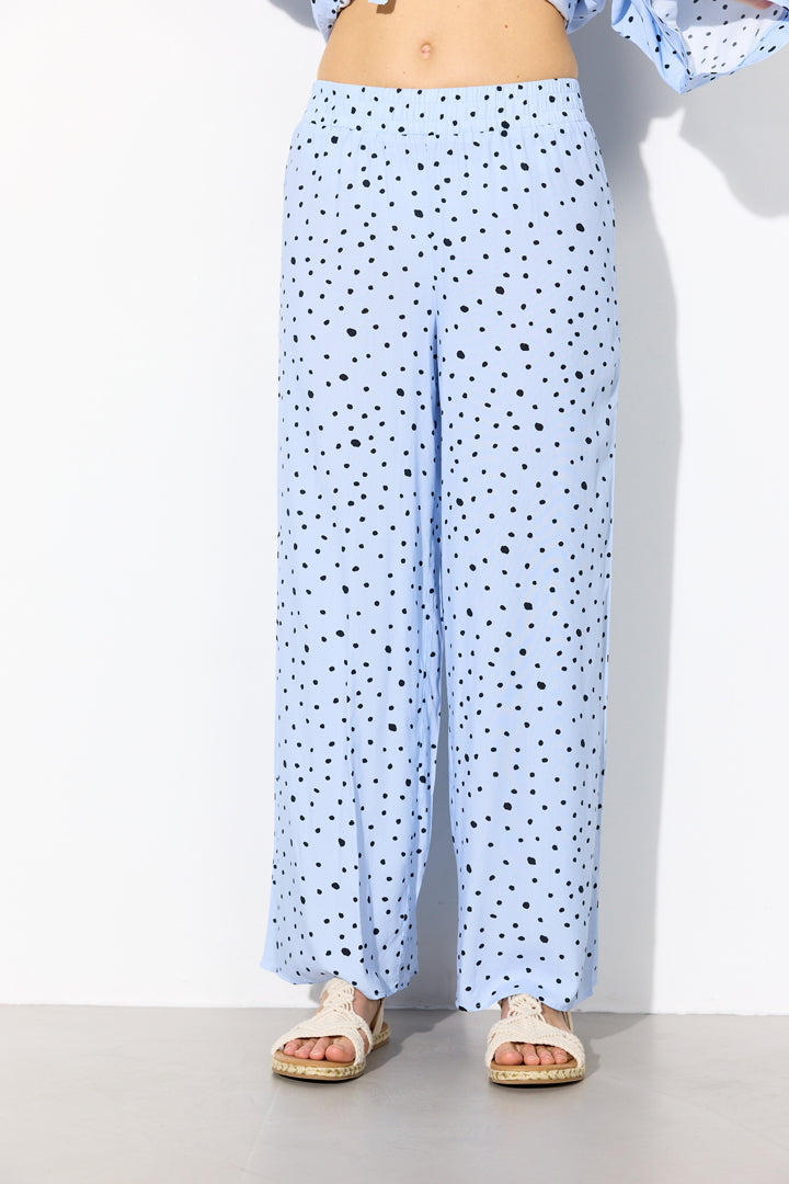 HUNKØN Kris Trousers Trousers Blue