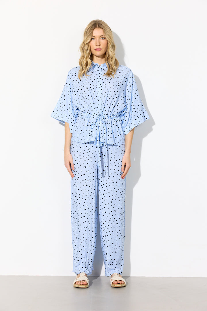 HUNKØN Kris Trousers Trousers Blue
