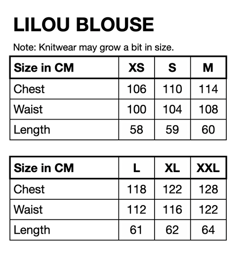 HUNKØN Lilou Blouse Blouses Kiss Me Art Print