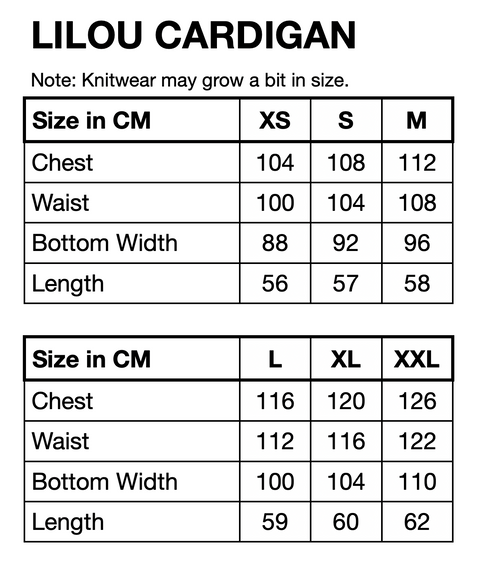 HUNKØN Lilou Cardigan Cardigans Kiss Me Art Print