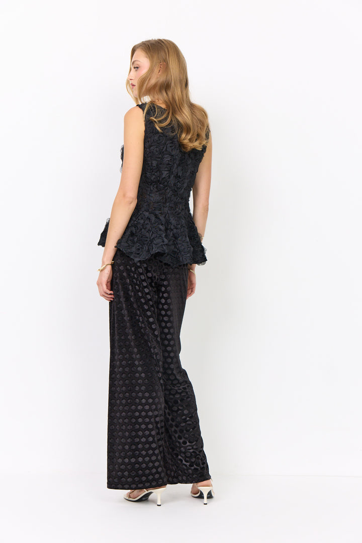 HUNKØN Marianne Top Tops Black