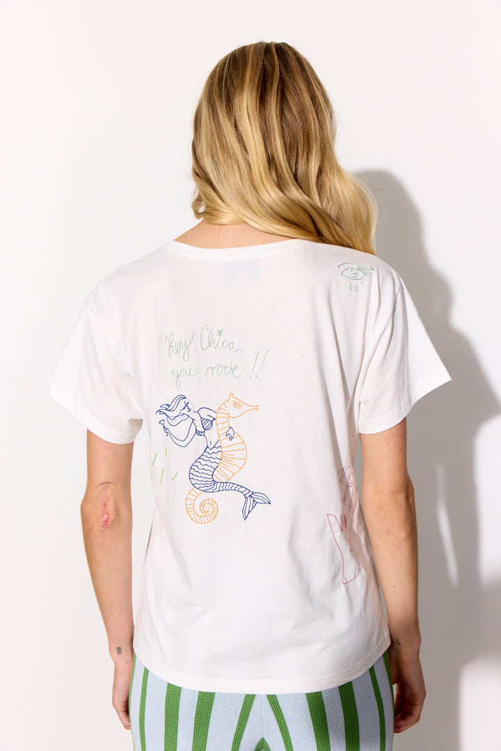 HUNKØN Mavis T-shirt T-shirts White