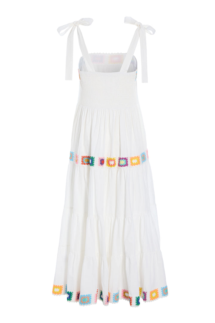 HUNKØN Millie Dress Dresses White