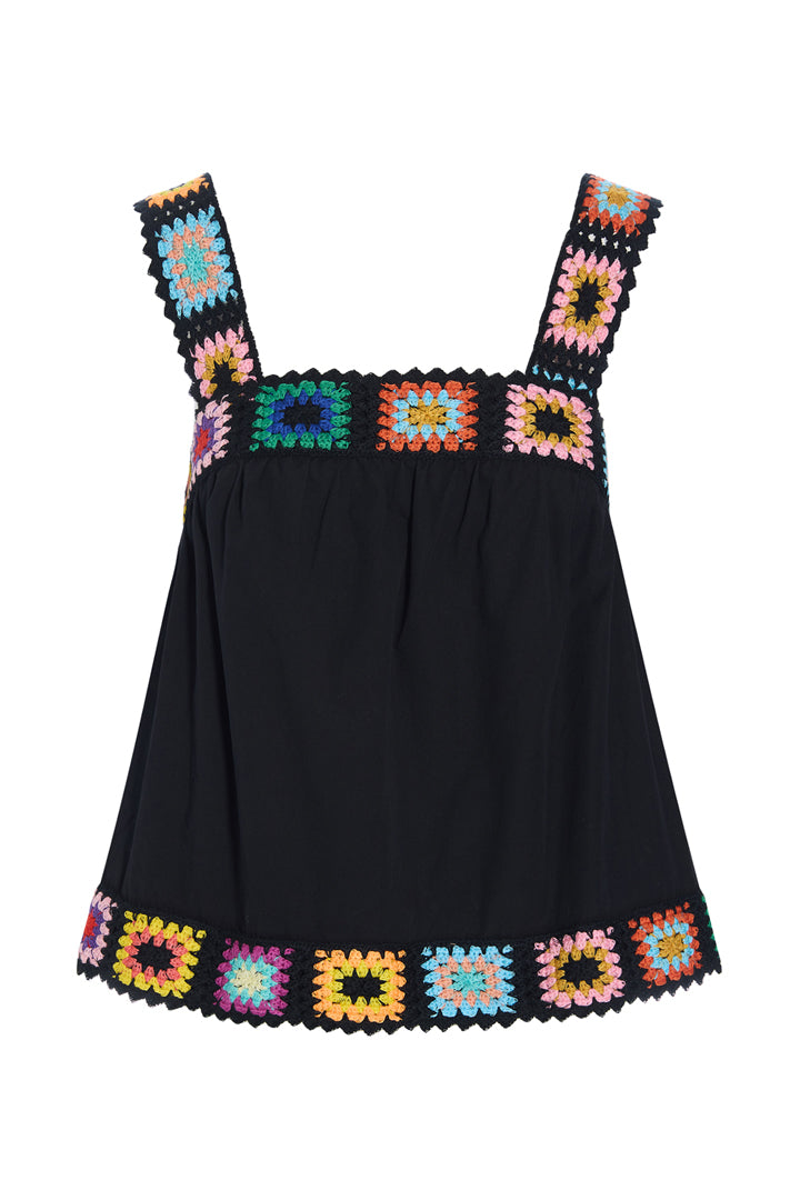 HUNKØN Millie Top Tops Black