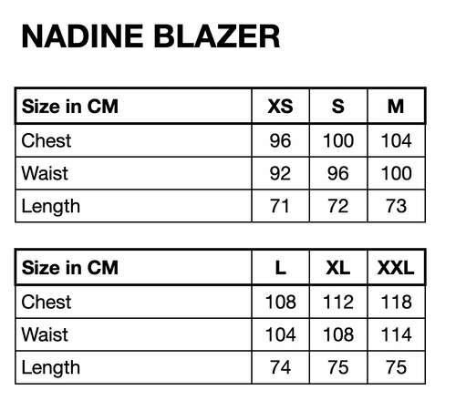 HUNKØN Nadine Blazer Jackets Black