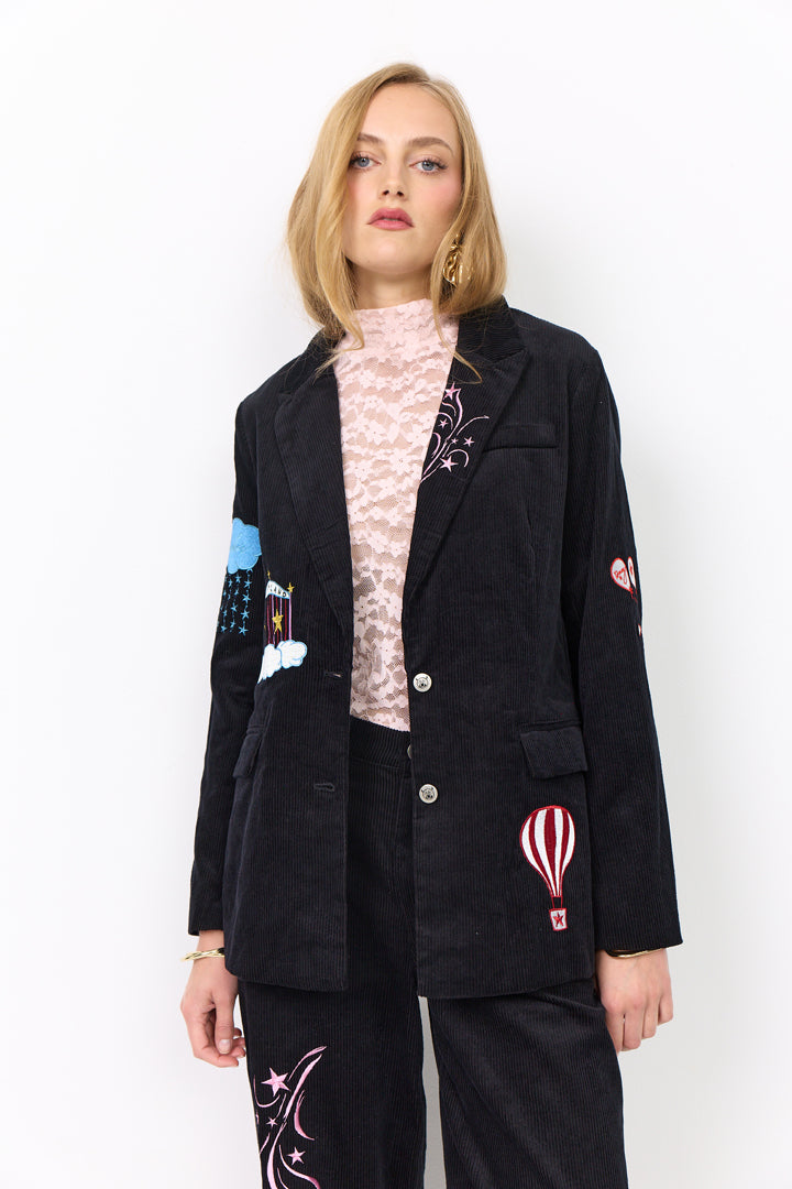 HUNKØN Nadine Blazer Jackets Black