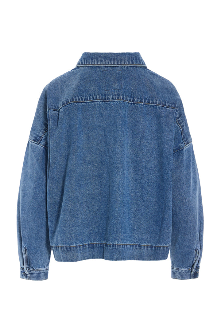 HUNKØN Nala Denim Shirt Shirts Stonewash Denim