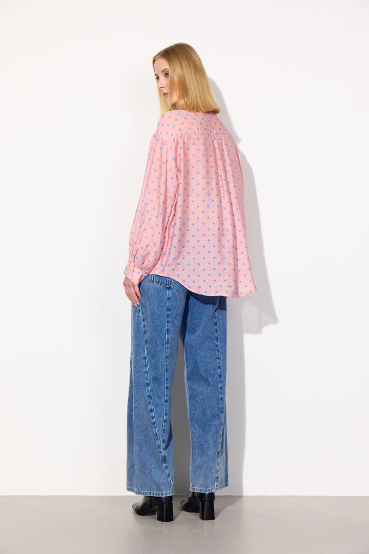 HUNKØN Nala Denim Trousers Trousers Stonewash Denim