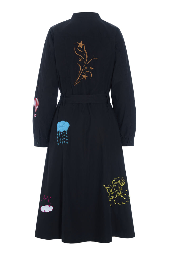 HUNKØN Nicole Dress Dresses Black