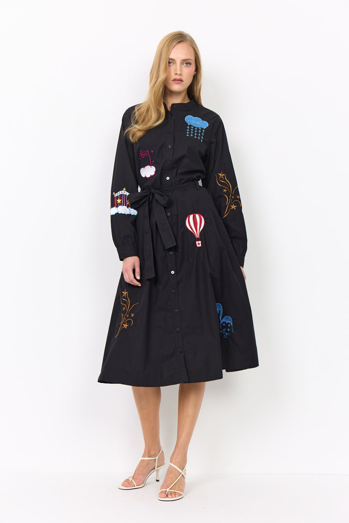 HUNKØN Nicole Dress Dresses Black