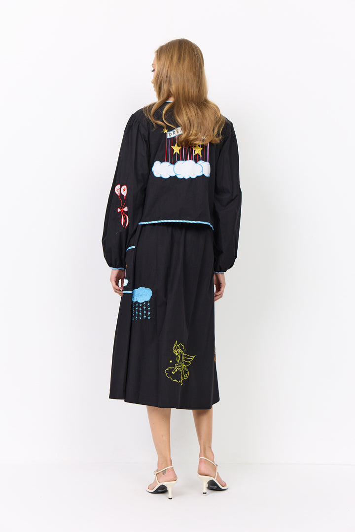 HUNKØN Nicole Shirt Shirts Black