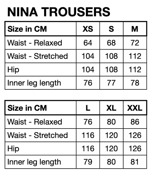 HUNKØN Nina Trousers Trousers Brown