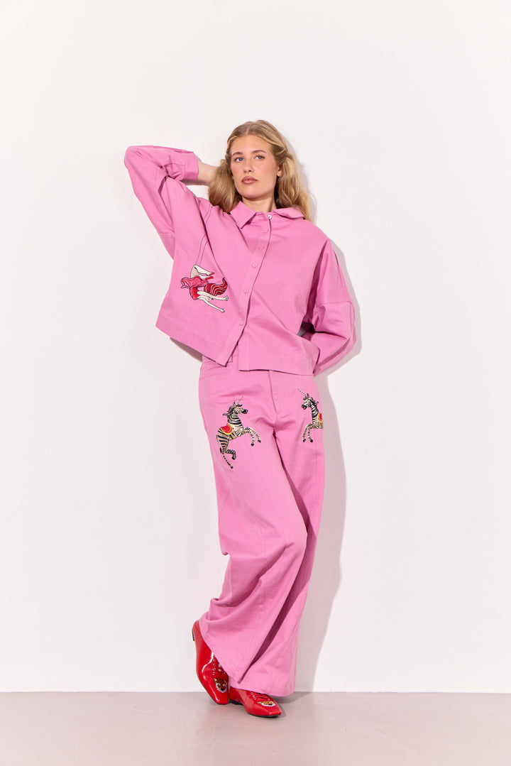 HUNKØN Electra Shirt Shirts Pink